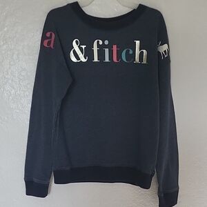 Abercrombie Kids Navy Crew Neck Sweater